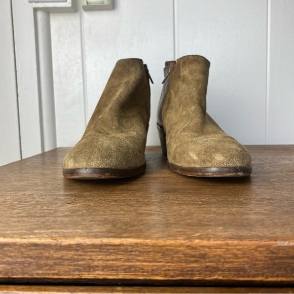 Madewell Charley Leather Suede Ankle Boots in Cigar size 7 - Picture 4 of 10